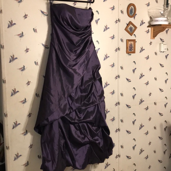Purple Prom Dress - Picture 1 of 8